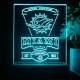 Miami Dolphins EST 1966 LED Desk Light