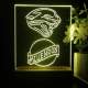Jacksonville Jaguars Blue Moon LED Desk Light