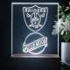 Las Vegas Raiders Blue Moon LED Desk Light