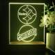 Pittsburgh Steelers Blue Moon LED Desk Light