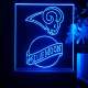 Los Angeles Rams Blue Moon LED Desk Light - Legacy Edition
