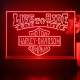 Harley Davidson Live to Ride LED Desk Light