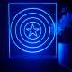 Captain America Shield LED Desk Light