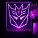 Transformers Decepticon Icon LED Desk Light