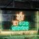 Weed It's 4:20 Somewhere Neon-Like LED Sign