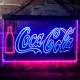 Coca-Cola Bottle and Logo Neon-Like LED Sign