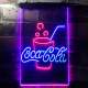Coca-Cola Cup with Bubbles Neon-Like LED Sign