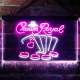 Crown Royal Cards Neon-Like LED Sign
