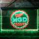 Miller Genuine Draft - Bottlecap Neon-Like LED Sign