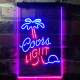 Coors Light Palm Tree Neon-Like LED Sign