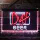 Duff Logo 1 Neon-Like LED Sign