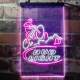 Bud Light Mountain Bike Neon-Like LED Sign