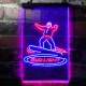Bud Light Snowboarder Neon-Like LED Sign