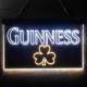 Guiness Shamrock Neon-Like LED Sign
