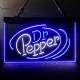 Dr. Pepper Circle Banner Neon-Like LED Sign
