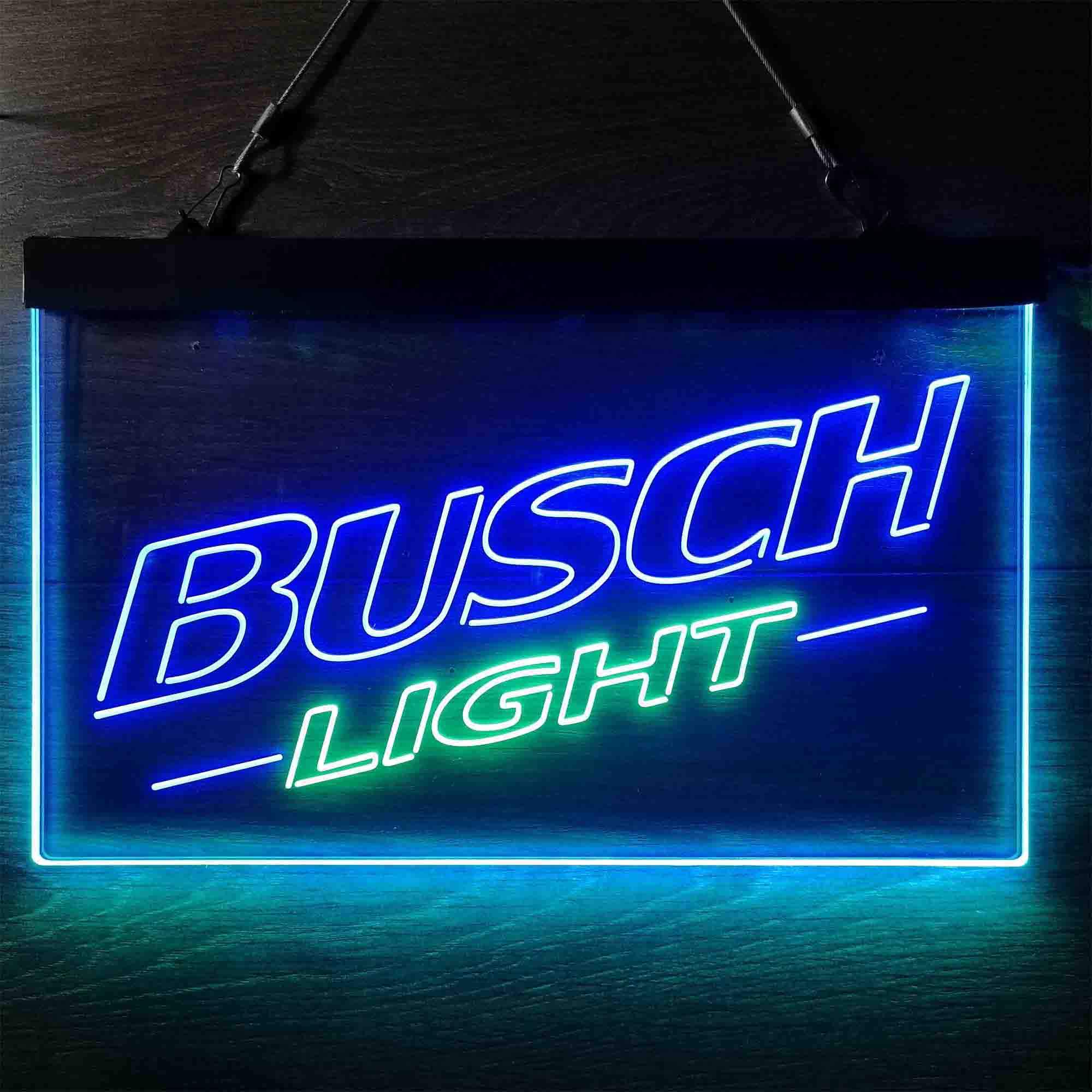 busch light led sign