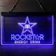 Rockstar Energy Drink RR Logo Neon-Like LED Sign