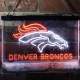 Denver Broncos Neon-Like LED Sign