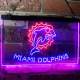 Miami Dolphins Neon-Like LED Sign - Legacy Edition