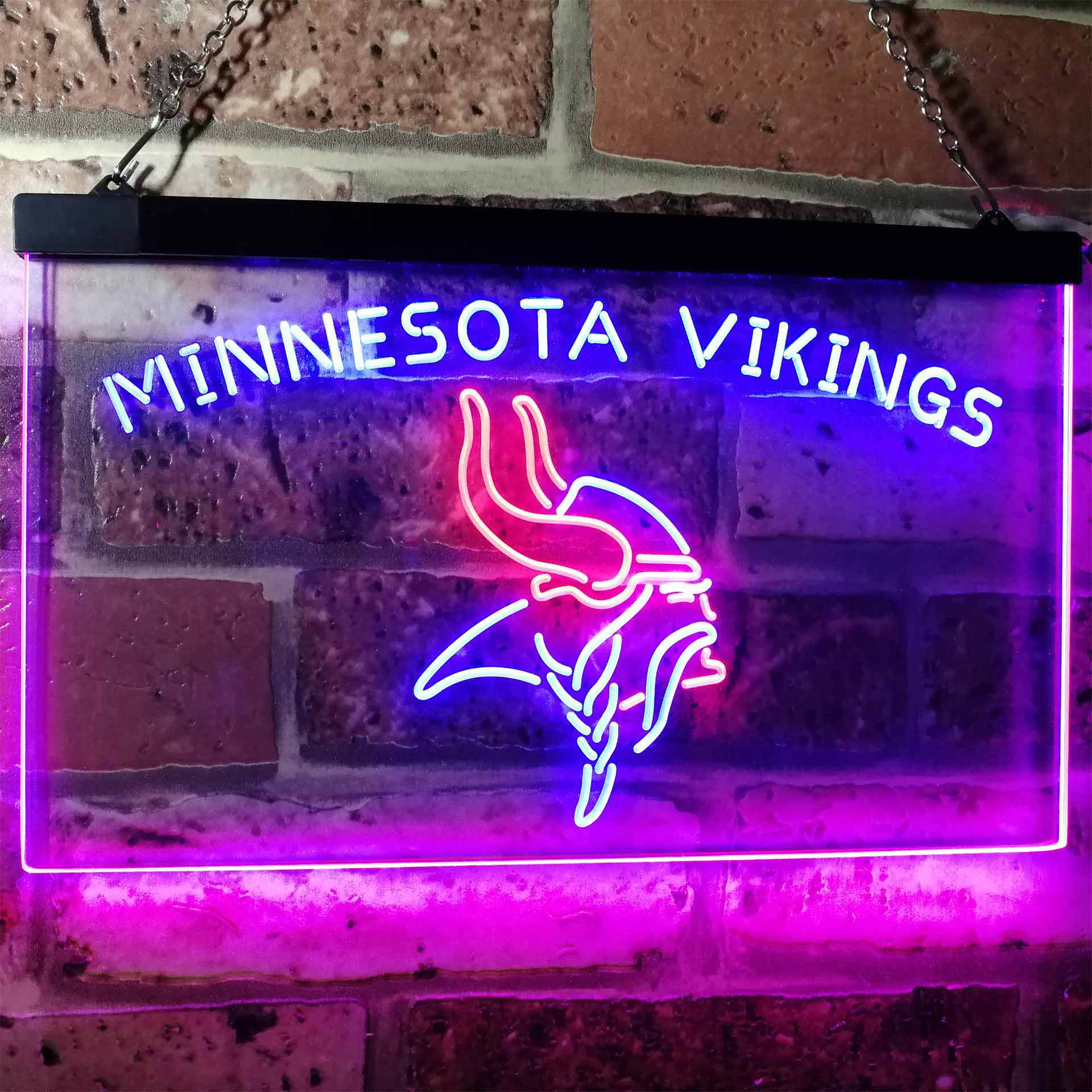P012Y Minnesota Vikings For Display Decor Light Sign 