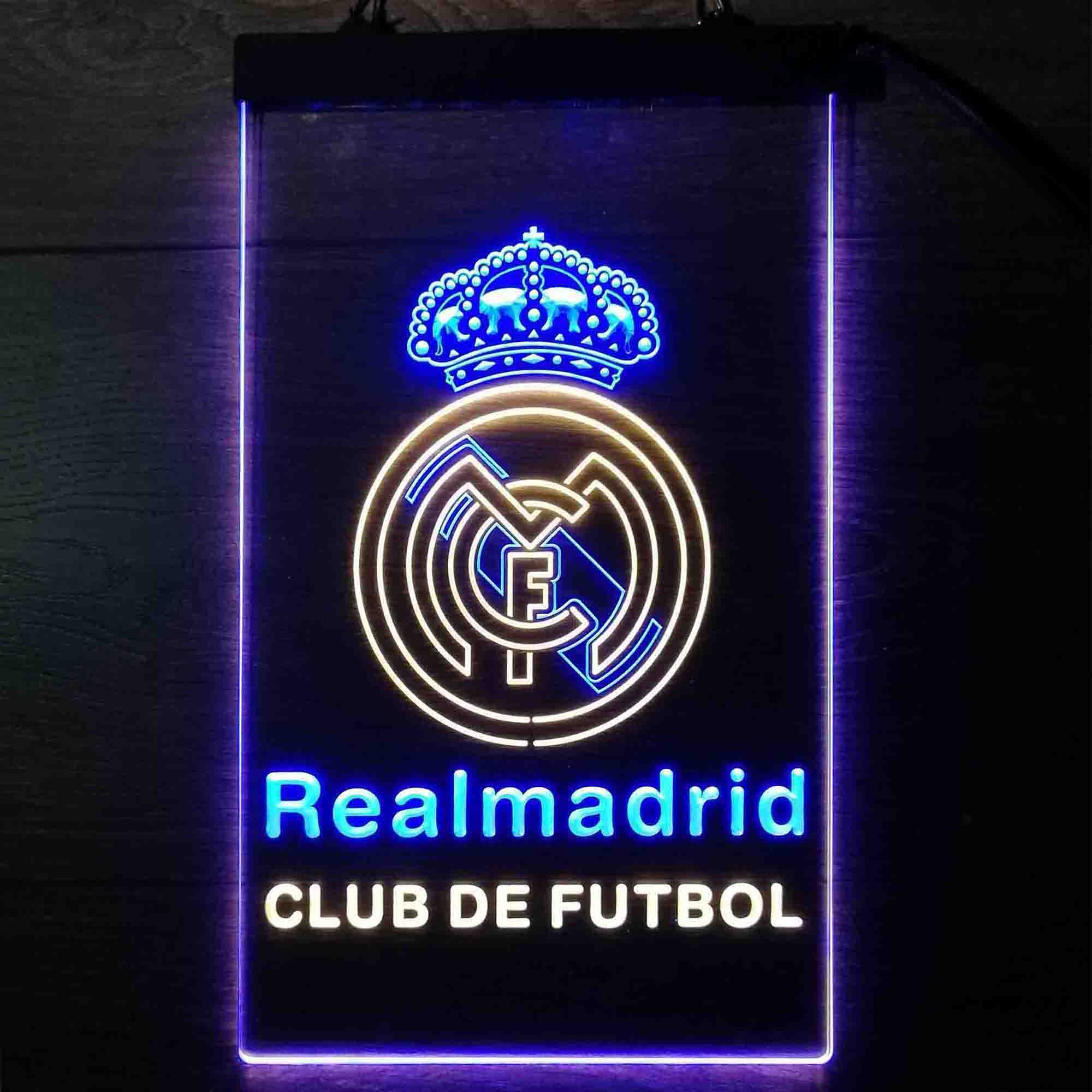 Real Madrid Club De Futbol Neon-Like LED Sign