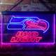 Seattle Seahawks Bud Light Neon-Like LED Sign