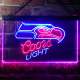 Seattle Seahawks Coors Light Neon-Like LED Sign