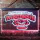 Wisconsin Badgers Logo  Neon-Like LED Sign