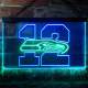 Seattle Seahawks 12th man Neon-Like LED Sign