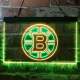 Boston Bruins Plain Logo Neon-Like LED Sign