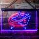 Columbus Blue Jackets Logo 1 Neon-Like LED Sign