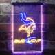 Minnesota Vikings Bud Light Neon-Like LED Sign