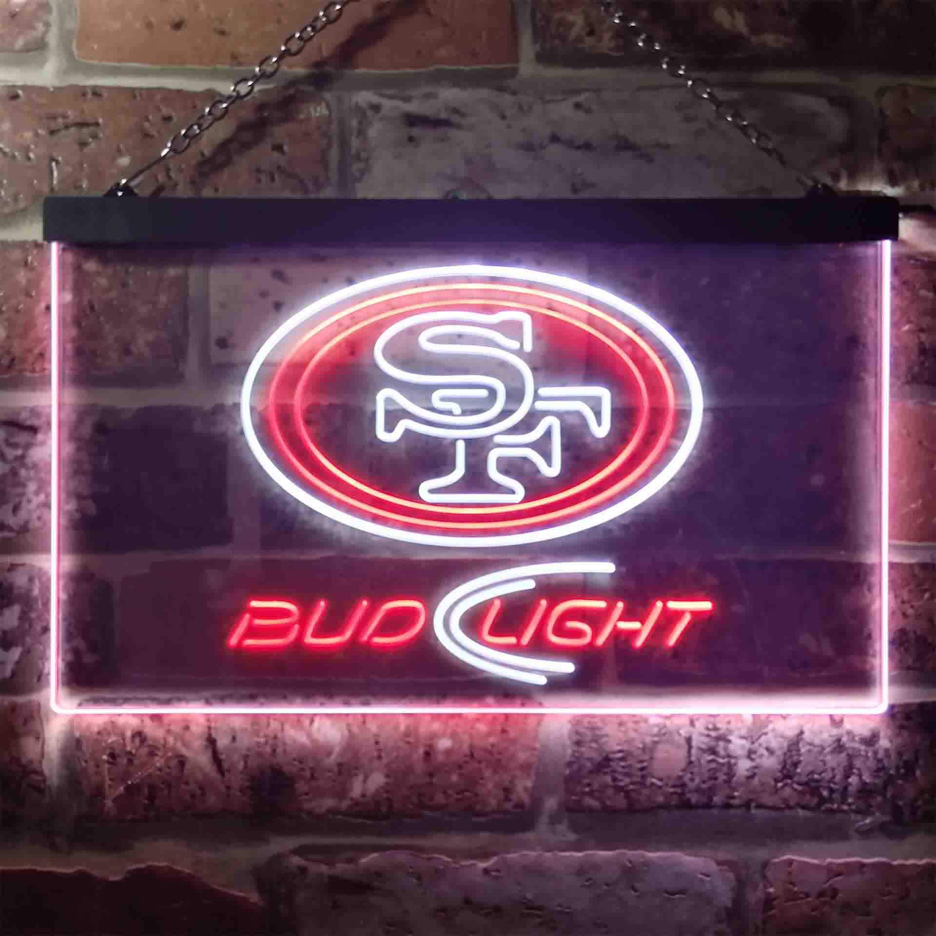 The Memory Company San Francisco 49ers 12-in Constant Neon Man Cave Lighted  Sign in the Lighted Signs department at