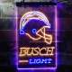 Los Angeles Chargers Busch Light 2 Neon-Like LED Sign