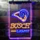 Los Angeles Rams Busch Light Neon-Like LED Sign