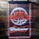 Detroit Pistons Budweiser Neon-Like LED Sign
