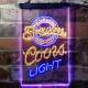 Milwaukee Brewers Coors Light Neon-Like LED Sign - Legacy Edition