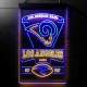 Los Angeles Rams EST 1937 Neon-Like LED Sign