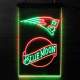 New England Patriots Blue Moon Neon-Like LED Sign