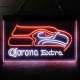 Seattle Seahawks Corona Extra Neon-Like LED Sign