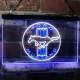 Ford Mustang Bars Logo Neon-Like LED Sign