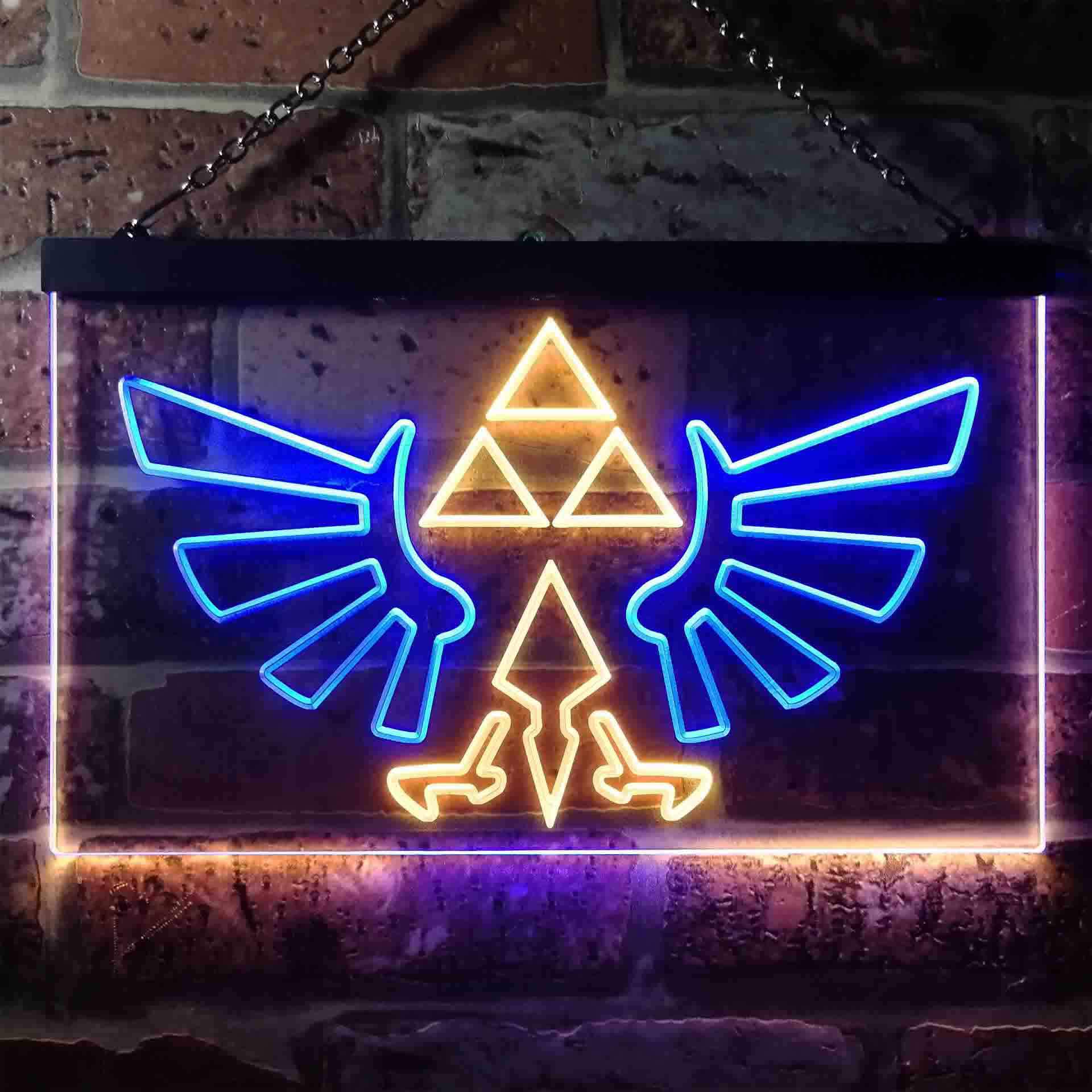 zelda neon sign