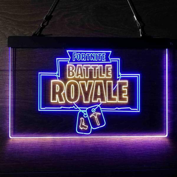 Battle Royale Fortnite Neon-Like LED Sign SafeSpecial LED Signs