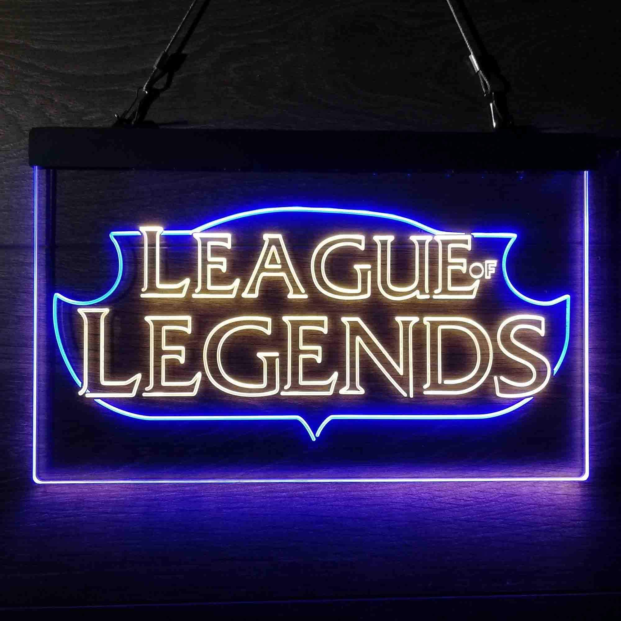 league of legends neon sign