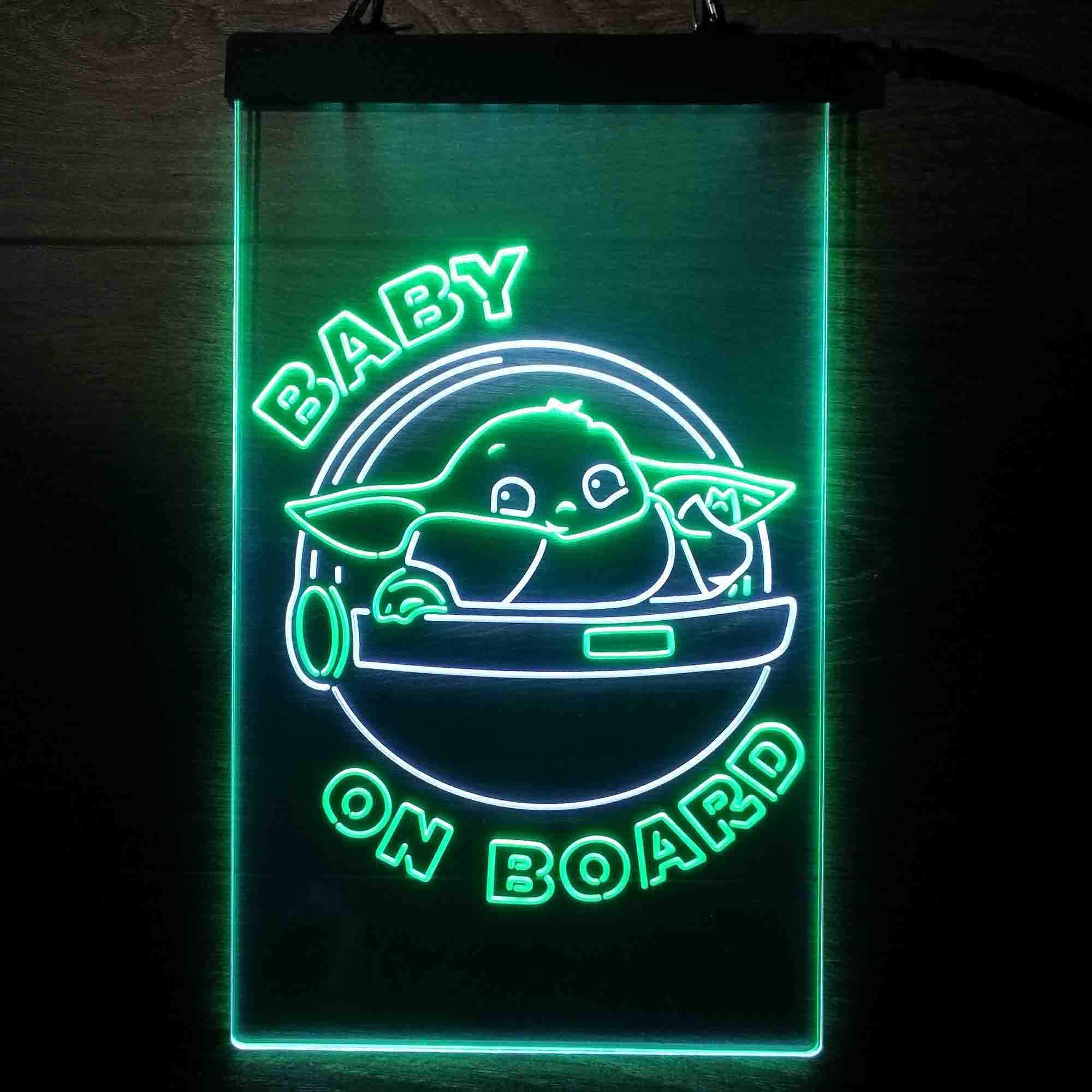 yoda neon light