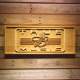 Budweiser True Music Wood Sign