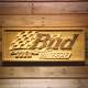 Budweiser NASCAR Wood Sign