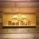 Red Bull Wood Sign