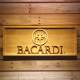 Bacardi Logo Wood Sign