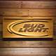 Bud Light Wood Sign